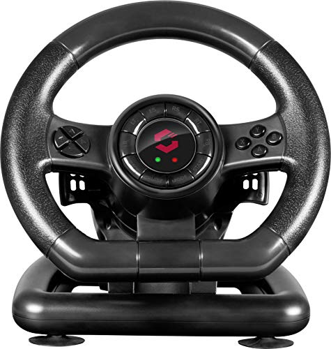 Speedlink Black Bolt Racing Wheel (PC) - [Edizione: Regno Unito]