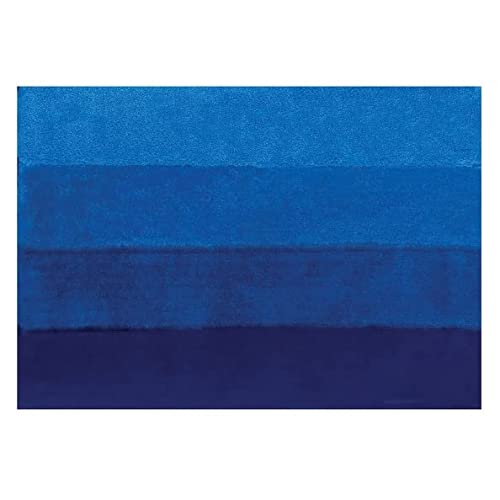 Spirella Tappeto da Bagno Quattro Blu, 80 x 150 cm