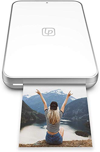 Stampante Lifeprint Ultra Slim | Stampante istantanea portatile Bluetooth per foto, video e GIF con tecnologia di incorporamento video, suite di editing e app social