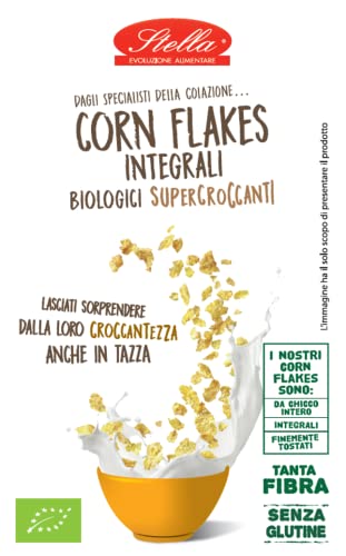 Stella Corn Flakes Integrali BIO Senza Glutine - 8 confezioni da 30...
