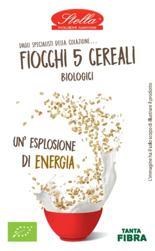 Stella Fiocchi 5 Cereali Integrali BIO - 6 confezioni da 500g...