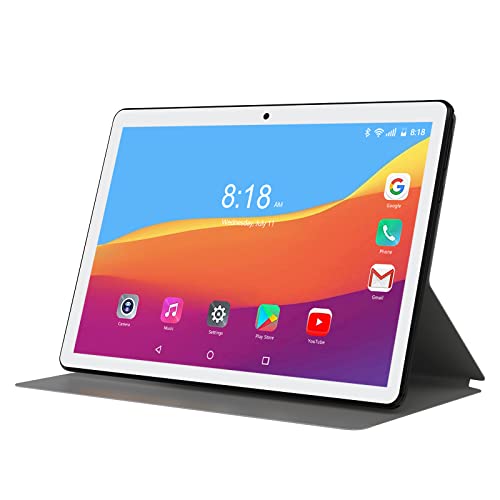 Tablet 10 pollici Android 10.0-TOSCiDO 4G LTE Tab PC, Quad Core, 64GM eMMC, 4GB RAM, doppio altoparlante stereo, WiFi Bluetooth GPS, include istruzioni in tedesco, oro