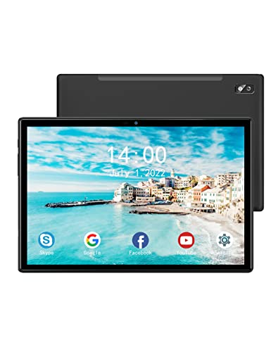 Tablet 10 Pollici, AOYODKG Android 11.0 Tablet PC Certificato GMS, Octa-Core 2.0GHz, 6 GB RAM 128 GB ROM, Doppio Fotocamera, 7000 mAh, Bluetooth,Type-C, 5G WIFI, 4G LTE Tablet in Offerta - Nero