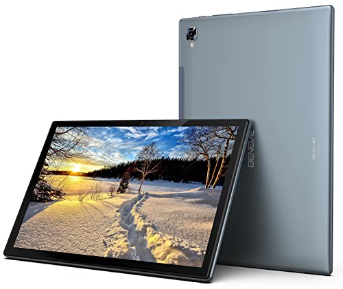 Tablet 10 Pollici-BENEVE Android 11 Tablet PC,1.8GHz Quad-Core Processor,3GB RAM,32GB ROM,1280x800 HD IPS,2MP+8MP Fotocamera,WiFi,Bluetooth,Type-C,Batteria 6000mAh