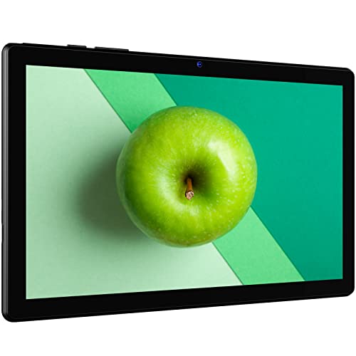 Tablet 10 Pollici con WiFi, 2+32GB(espansione da 128 GB), Quad-Core, Tablet Android 10.0, 1280 * 800 HD IPS,Supporta excel, word, Bluetooth, WiFi-Nero
