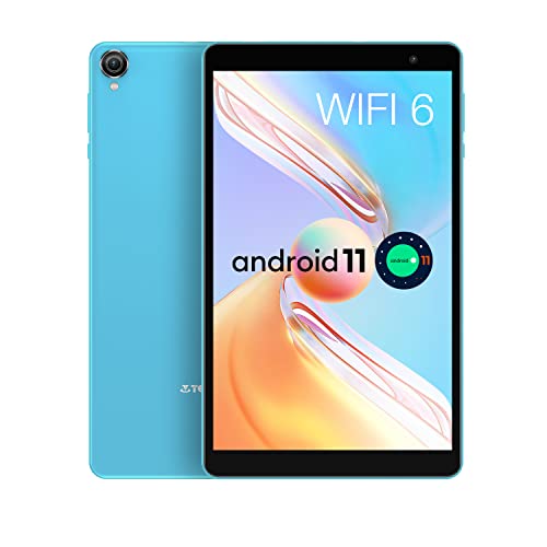 Tablet Android 11 TECLAST P80T Tablets 8 Pollici, 3GB RAM 32GB ROM, Allwinner A133 Quad Core, 1280×800 HD IPS, 2.4 5.0GHz WiFi 6+Type C+Bluetooth 5.0+TF (512 GB TF)
