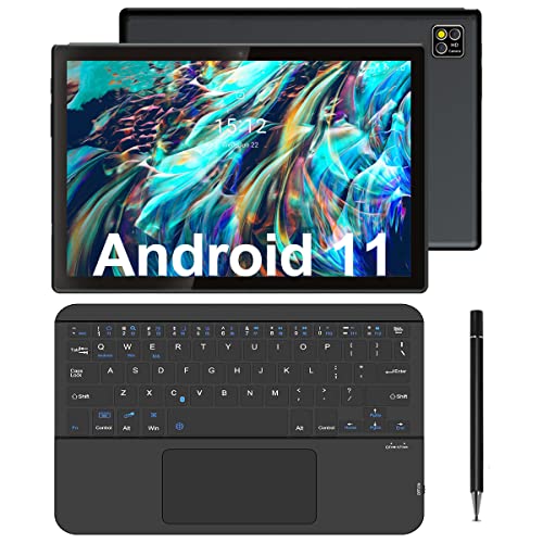 Tablet Android 11 ZONMAI X-G4 Tablet 10.1 pollici 6GB RAM+128GB ROM (TF 256GB), Dual SIM 4G LTE+5G WiFi MT6762 Octa-Core 2.0GHz, Tablet con Tastiera Bluetooth, 7000mAh, GPS, Bluetooth, Type-C