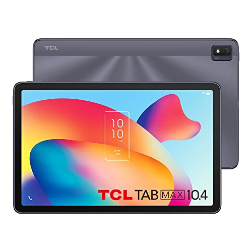TCL TABMAX 10.4, Tablet Android 10.36 Pollici FHD+ 2K Display, 6GB + 256GB (fino a 512GB), 8000mAh, Wi-Fi Tablet PC Android 11, Fotocamera 13MP + 8MP