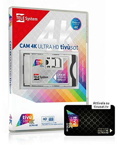 TELE System CAM tivùsat 4K Ultra HD Modulo di accesso condizionato (CAM)