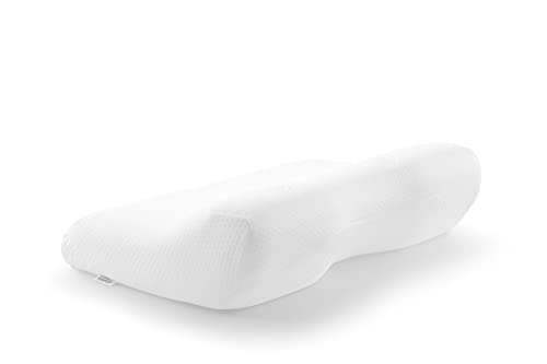 TEMPUR Millennium cuscino letto memory foam, cuscino ergonomico di supporto al collo per chi dorme sul fianco e sulla schiena, M (54 x 32 x 11 6 cm)