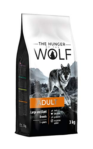 The Hunger of the Wolf Cibo secco per cani adulti di taglia grande e gigante, linea indicata per la salute delle articolazioni a base di pollo - 3kg