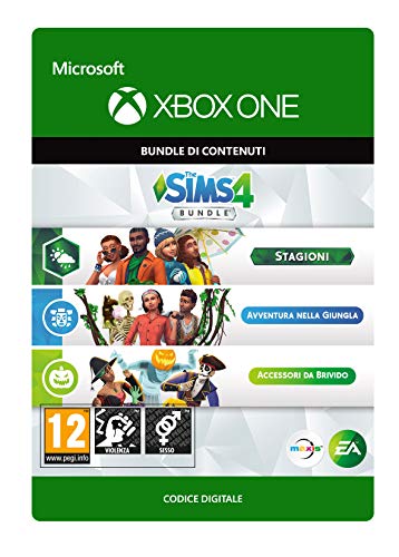 THE SIMS 4 BUNDLE (SEASONS; JUNGLE ADVENTURE; SPOOKY STUFF) - Xbox One - Codice download