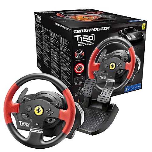Thrustmaster T150 Ferrari Edizione (Volante incl. 2-Pedali, Force Feedback, 270° - 1080°, PS4   PS3   PC)