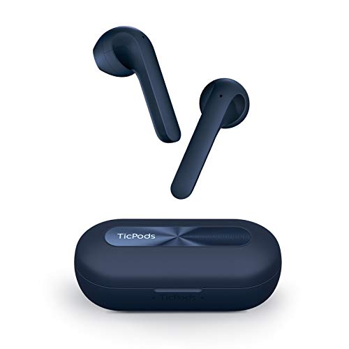 TicPods 2 Pro Plus True Wireless Earbuds Connessione indipendente, Bluetooth 5.0 con doppio microfono, Design semi-in-ear, Assistente vocale, Gesto della testa, Controlli touch