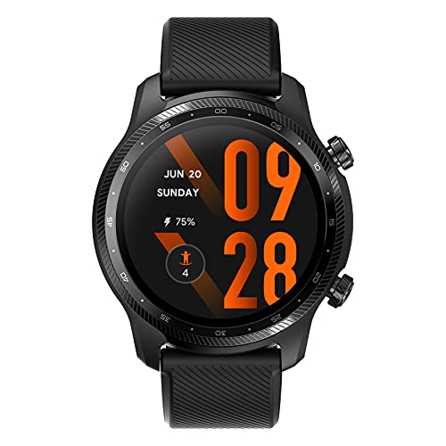 Ticwatch Pro 3 Ultra GPS Smartwatch Orologio Intelligente Qualcomm SDW4100 e Mobvoi Dual Processor System Wear OS Smart Watch for Men Blood Oxygen IHB AFiB Detection Fatigue Assessment