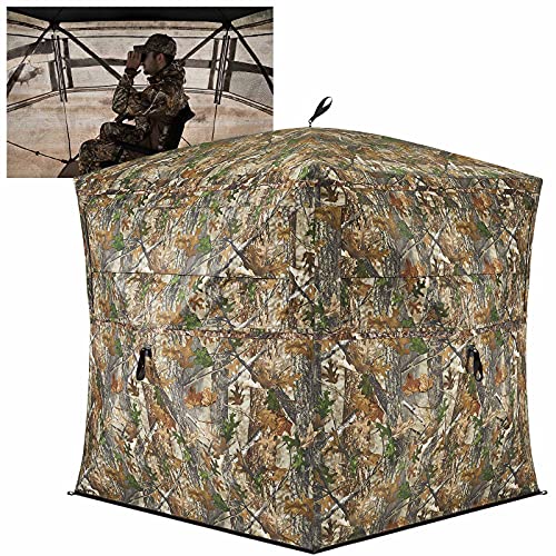 TIDEWE, Tenda da caccia trasparente con borsa per il trasporto, mon...