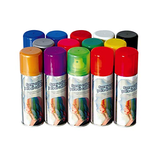 Varie GUIRCA - BOMBOLETTA Spray LACCA Colorata per COLORARE I Capelli (Bianco)