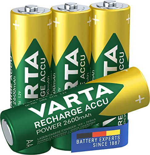 VARTA Batterie ricaricabili AARechargeable Ready2Use precaricata Mi...