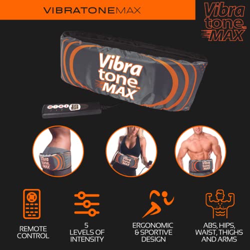 Vibratone Max – Cintura addominale vibrante – Tonificate addomi...