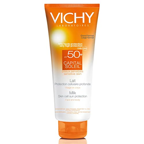 Vichy Ideal Soleil Protector Solar para La Familia FPS 50+, 300 ml...