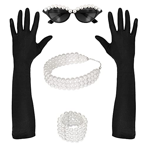 Widmann 00119 - Set Tiffany, occhiali, guanti e bracciale