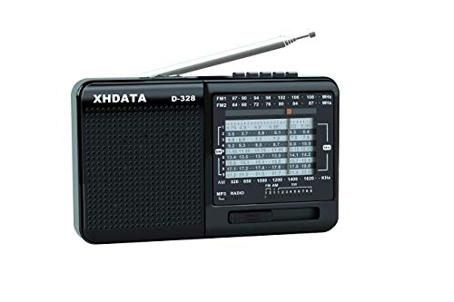 XHDATA D-328 Radio Portatile Rradio multibanda Lettore MP3 Supporto...