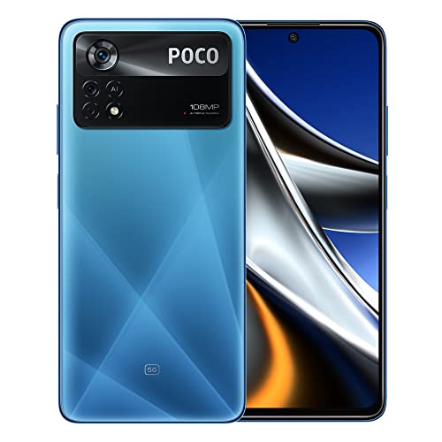 Xiaomi Poco X4 Pro 5G - Smartphone 256GB, 8GB RAM, Dual Sim, Laser Blue