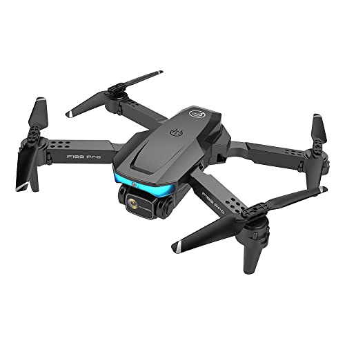 XTREME STYLE Mini drone XS89FPV-PRO con fotocamera 4 K zoom D 50x 2 batterie, 30 minuti di volo 150 m. Pieghevole e elegante quadricottero RC per bambini e principianti.
