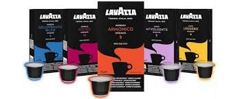 200 Capsule Caffè Lavazza Compatibili Nespresso Mix 5 Gusti 40 Capsule per Tipo