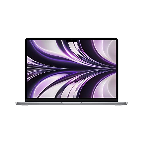 2022 Apple PC Portatile MacBook Air con chip M2: display Liquid Retina 13,6 , 8GB di RAM, 256GB di archiviazione​​​​​​​ SSD storage, tastiera retroilluminata; color​​​​​​​ Grigio siderale