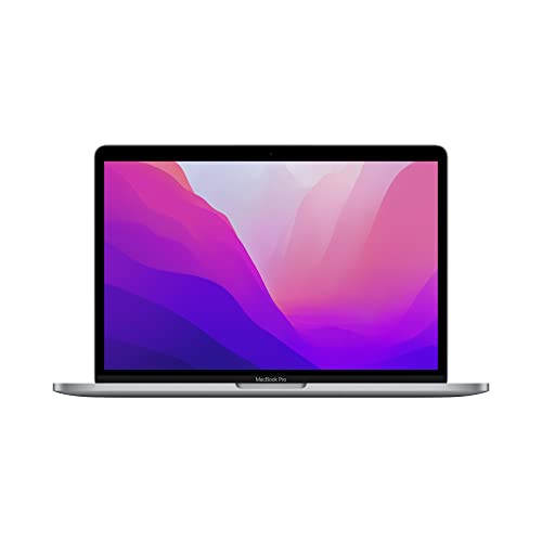 2022 Apple PC Portatile MacBook Pro con chip M2: display Retina 13 , 8GB di RAM, 256GB ​​di archiviazione ​​​​​SSD ​​​​​​​Touch Bar, tastiera retroilluminata; color​​​​​​​ Grigio siderale
