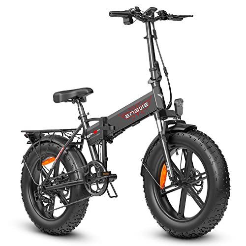 2022 EP-2 PRO Bici Elettriche Pieghevole da 250W-750 W 48 V 13 Ah Batteria Rimovibile per Adulti Bicicletta Elettrica da neve da Spiaggia, Velocità Massima di Viaggio 25 km h