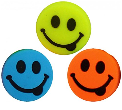 3 Tennis Antivibrazioni Smiley Emoji colored