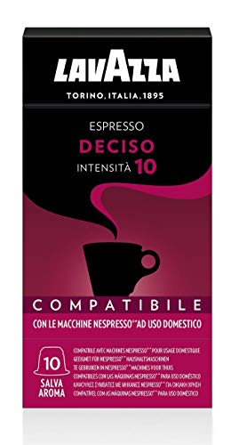 400 capsule caffè Lavazza compatibili NESPRESSO MISCELA DECISO