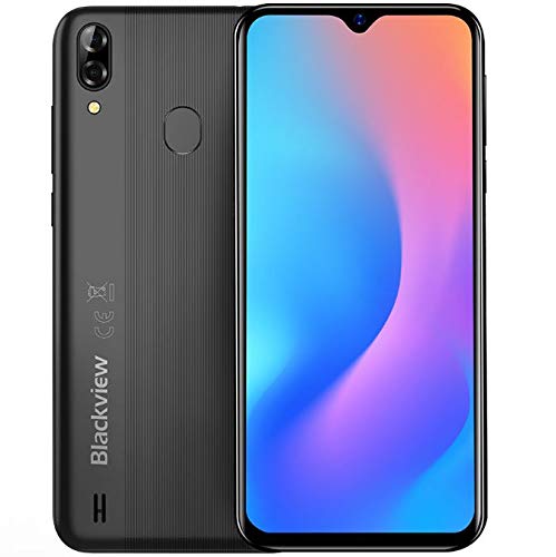 4G Smartphone Offerta del Giorno, (2019) Blackview A60 pro Android 9.0, 6.1 Waterdrop schermo DUAL SIM Cellulari, MTK6761 quad core 2.0 GHz 3 GB + 16 GB, 4080 mAh batteria, sblocco viso, GPS Nero