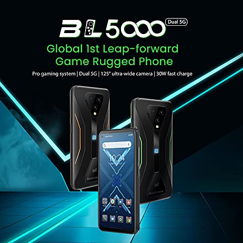 5G Gioco Smartphone Rugged Blackview BL5000, Dimensity 700 8GB+128G...
