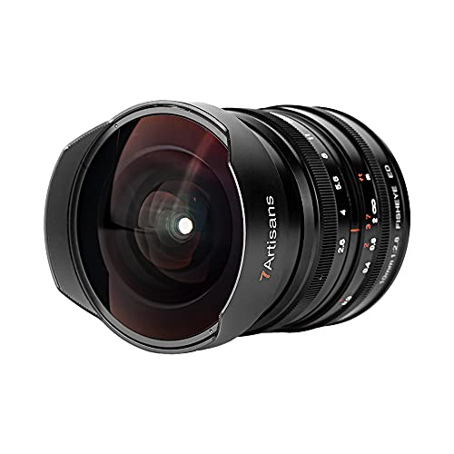 7artisans 10mm F2.8 Full Frame Ultra Grandangolare Fisheye Lens 178° Messa a fuoco manuale per Nikon Z-Mount Mirrorless Telecamere Z7II Z6II Z5 Z6 Z7 Z9