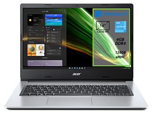 Acer Aspire 1 A114-33-C7WB PC Portatile, Notebook, Processore Intel...