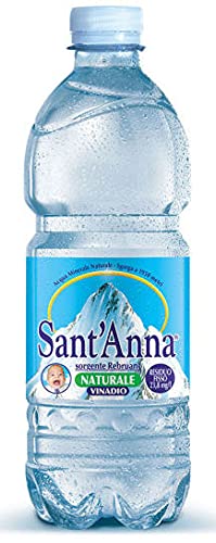 Acqua Sant Anna Naturale - Cassa da 0,5lt x 12 bottiglie in plastic...