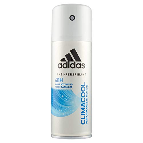 Adidas Climacool Deodorante Spray Uomo, 48 Ore di Freschezza, 150 ml