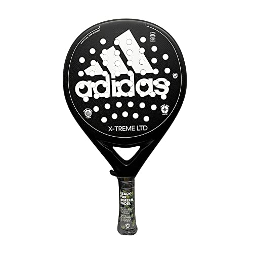 Adidas X-Treme LTD, racchetta da paddle, bianco e nero