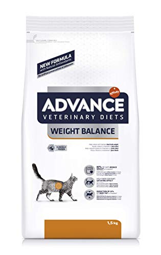 Advance Veterinary Diets - Weight Balance - Cibo per Gatti con Problemi di Sovrappeso - 1,5kg