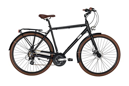 Alpina Bike Comfort, Bicicletta Uomo, Nero, 50 cm