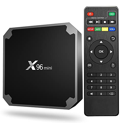 Android TV Box, X96 Mini Smart TV Box, Smart Media Player con 1 GB 8G,Support 4K WiFi UHD  H.265 HDMI Streaming Media Player