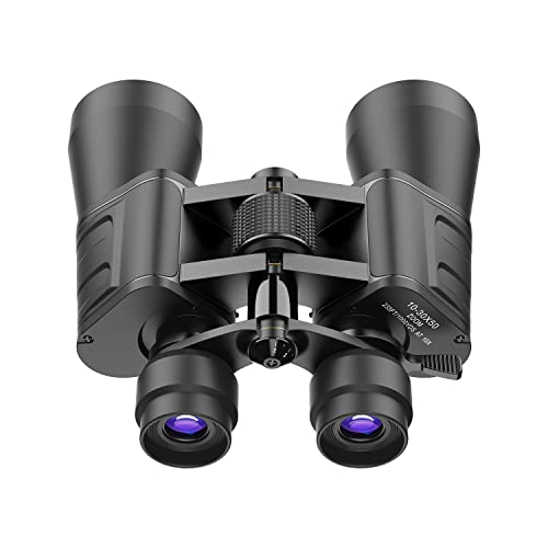 APEXEL 10-30x50 Zoom Binocolo ad alte prestazioni, per adulti, luce debole, visione notturna, impermeabile, obiettivo Prisma FMC BAK7, binocolo professionale HD per birdwatching, concerti