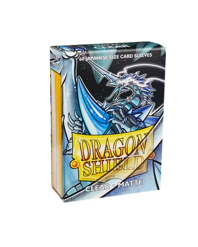Arcane Tinmen ApS-Sleeves: Dragon Shield Matte Japanese Clear (60) ...