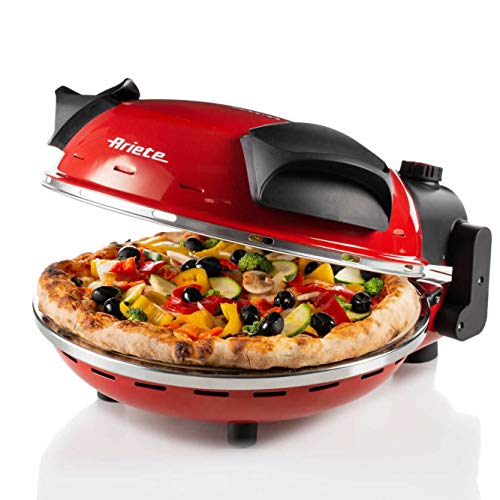 Ariete 909 Pizza 4  Minuti, Forno per pizza, 1200 W, 5 livelli di c...