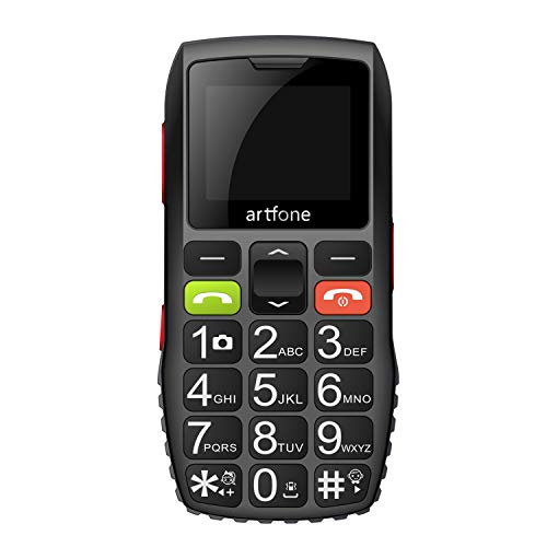 Artfone C1 Telefono Cellulare per Anziani con Tasti Grandi, Funzion...