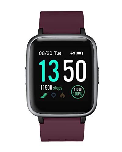 ASIAMENG Smartwatch Uomo Donna Orologio Fitness Sportivo Contapassi Cardiofrequenzimetro da Polso Fitness Watch Impermeabile IP68 Conta Calorie Multisport Ciclo Mestruale Cronometro per Android iOS