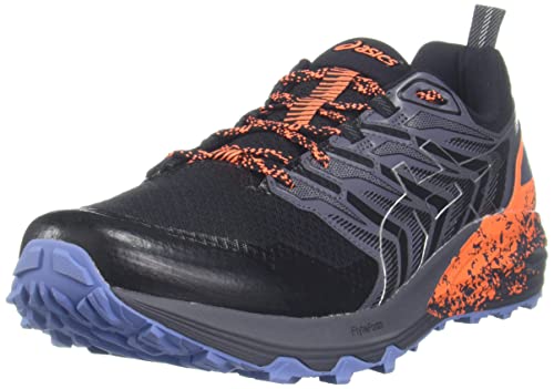 ASICS Gel-Trabuco Terra, Trail Running Shoe Uomo, Black Pure Silver, 42 EU